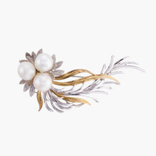 N-035 3D náušnice Lúčne kvety 2 – M