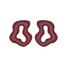 N-012 3D Náušnice s uzlíkmi – M