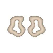 N-012 3D Náušnice s uzlíkmi – M