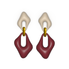 N-012 3D Náušnice s uzlíkmi – M