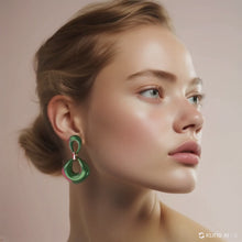 N-011 3D náušnice Bozky – M